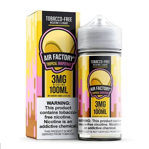 Air Factory Tropical Grapefruit Tobacco Free Nicotine 100mL Air Factory Tropical Grapefruit Tobacco Free Nicotine 100mL