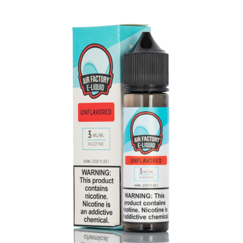 Air Factory Unflavored 60mL | Ohm City Vapes
