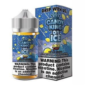 Candy King on Ice Lemon Drops 100mL - Ohm City Vapes