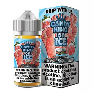 Candy King on Ice Strawberry Rolls 100mL - Ohm City Vapes