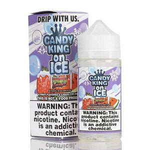 Candy King on Ice Strawberry Watermelon Bubblegum 100mL Candy King on Ice Strawberry Watermelon Bubblegum 100mL