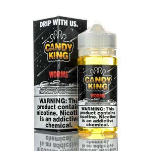 Candy King Sour Worms 100mL - Ohm City Vapes