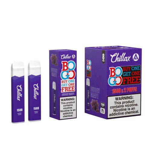 Chillax Disposable Vape Device - 1 Box Chillax Disposable Vape Device - 1 Box