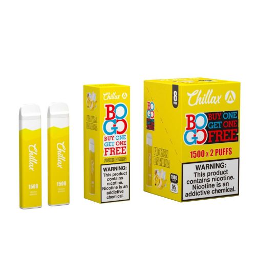 Chillax Disposable Vape Device - 1 Box | Ohm City Vapes