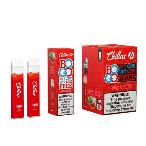 Chillax Disposable Vape Device - 1 Box Chillax Disposable Vape Device - 1 Box