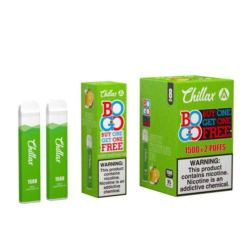 Chillax Disposable Vape Device - 1 Box Chillax Disposable Vape Device - 1 Box