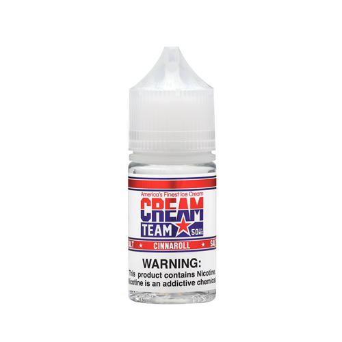 Cream Team Cinnaroll Salts 30mL - Ohm City Vapes