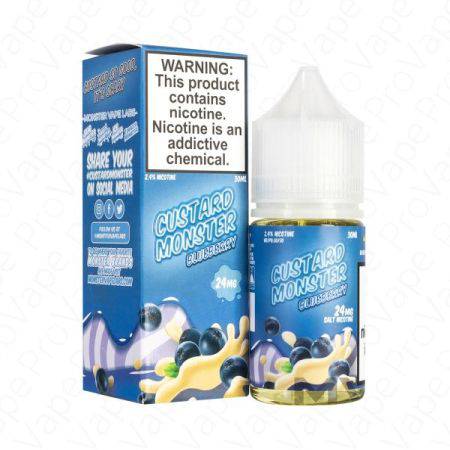 Custard Monster Blueberry Custard Salt 30mL Custard Monster Blueberry Custard Salt 30mL