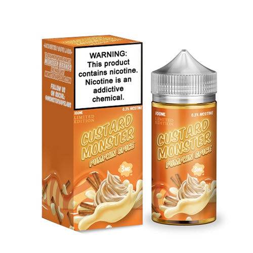 custard monster butterscotch vape juice Custard Monster Pumpkin Spice 100mL