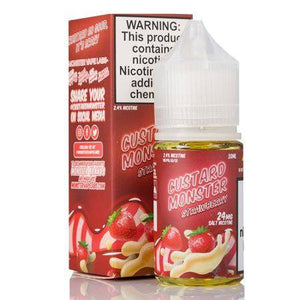 Custard Monster Strawberry Custard Salt 30mL Custard Monster Strawberry Custard Salt 30mL