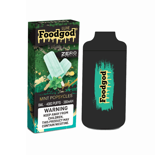 Foodgod ZERO 0% Luxe Disposable Vape Device - 1PC Foodgod ZERO 0% Luxe Disposable Vape Device - 1PC