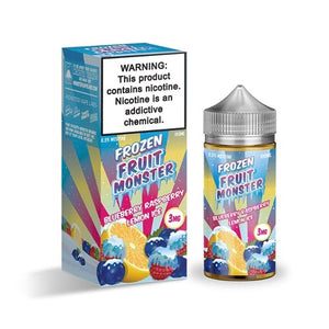 Frozen Fruit Monster Blueberry Raspberry Lemon Ice 100mL - Ohm City Vapes
