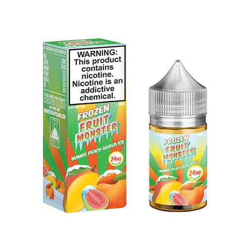 Frozen Fruit Monster Mango Peach Guava Ice Salt 30mL Frozen Fruit Monster Mango Peach Guava Ice Salt 30mL