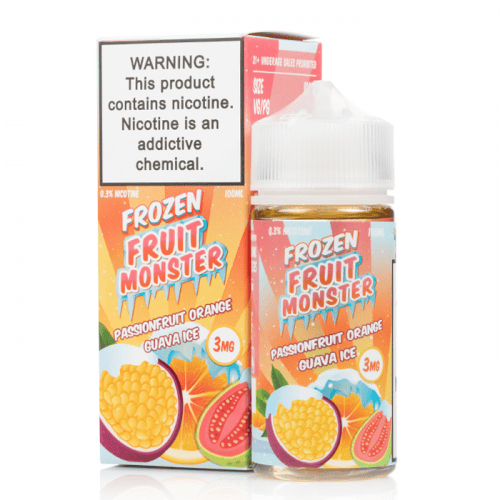 Frozen Fruit Monster Passionfruit Orange Guava Ice 100mL Frozen Fruit Monster Passionfruit Orange Guava Ice 100mL