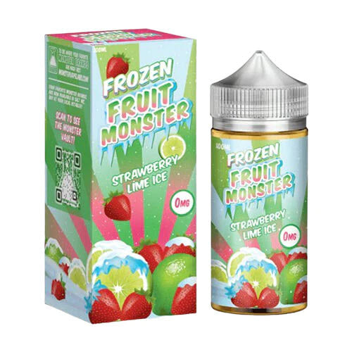 Frozen Fruit Monster Strawberry Lime Ice 100mL - Ohm City Vapes