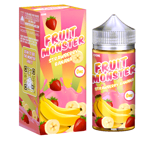 Fruit Monster Strawberry Banana 100mL Fruit Monster Strawberry Banana 100mL