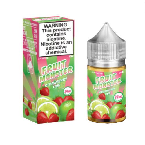 Fruit Monster Strawberry Lime Salt 30mL - Ohm City Vapes