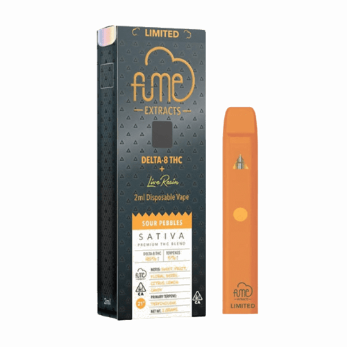 Fume Extracts Delta 8 + Live Resin 2g Disposable Vape - 1PC Fume Extracts Delta 8 + Live Resin 2g Disposable Vape - 1PC
