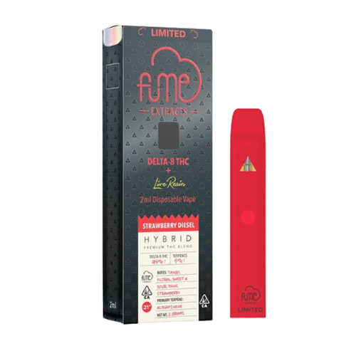 Fume Extracts Delta 8 + Live Resin 2g Disposable Vape - 1PC Fume Extracts Delta 8 + Live Resin 2g Disposable Vape - 1PC