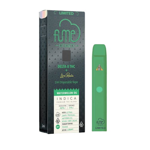 Fume Extracts Delta 8 + Live Resin 2g Disposable Vape - 1PC Fume Extracts Delta 8 + Live Resin 2g Disposable Vape - 1PC