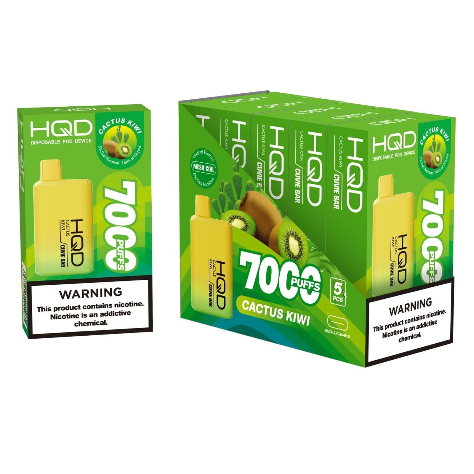 HQD Cuvie BAR Disposable Vape Device - 10PK HQD Cuvie BAR Disposable Vape Device - 10PK