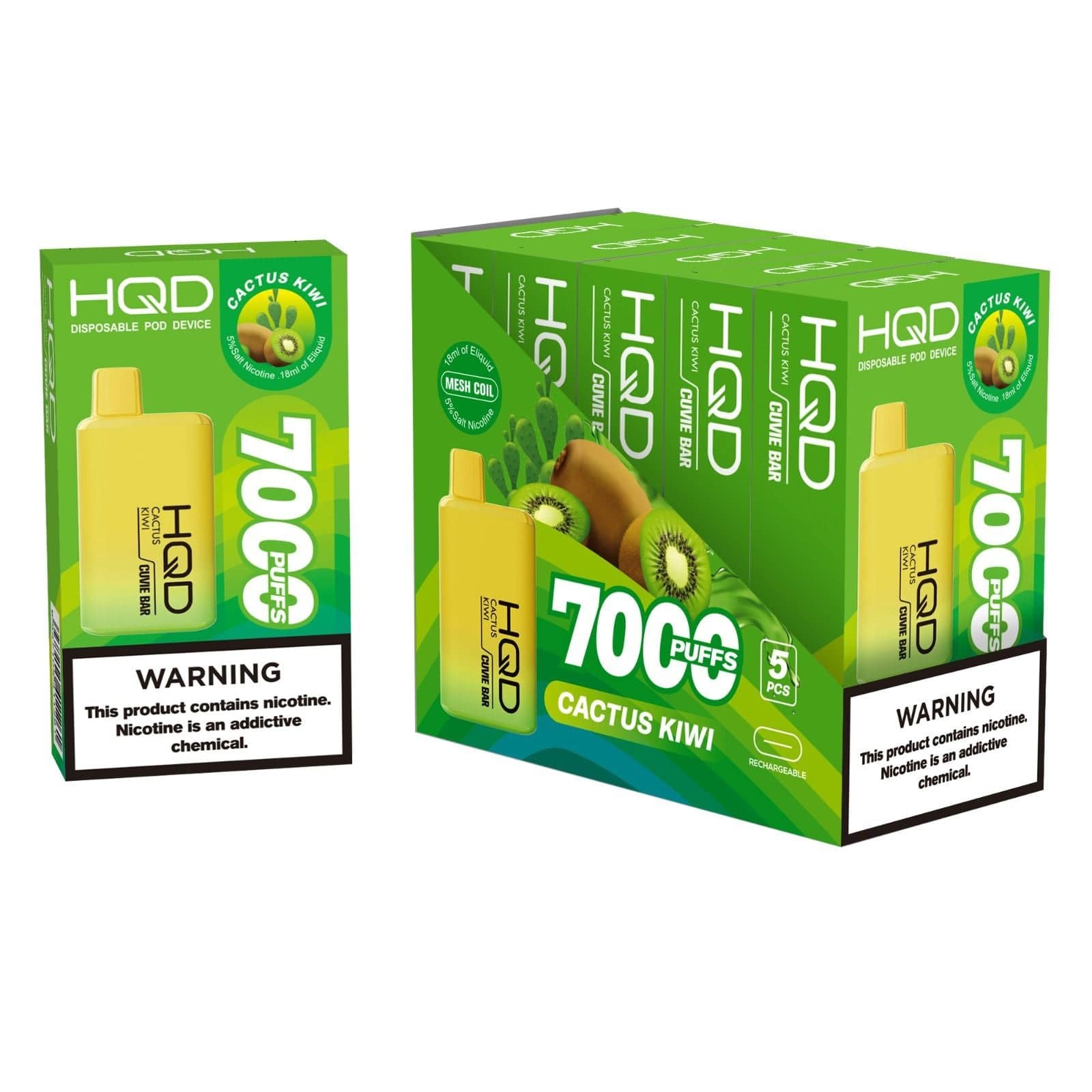 Hqd Vape 7000 Puffs HQD Cuvie BAR Disposable Vape Device HQD Vapes HQD Tech  USA