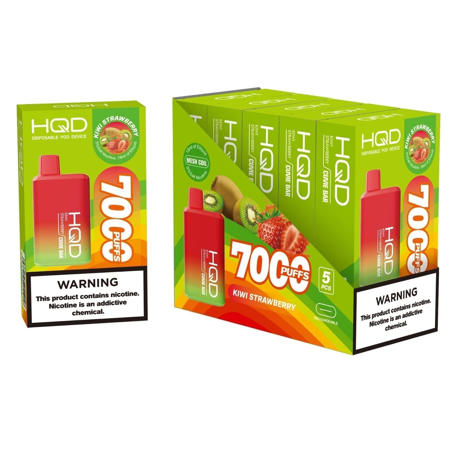 HQD Cuvie BAR Disposable Vape Device
