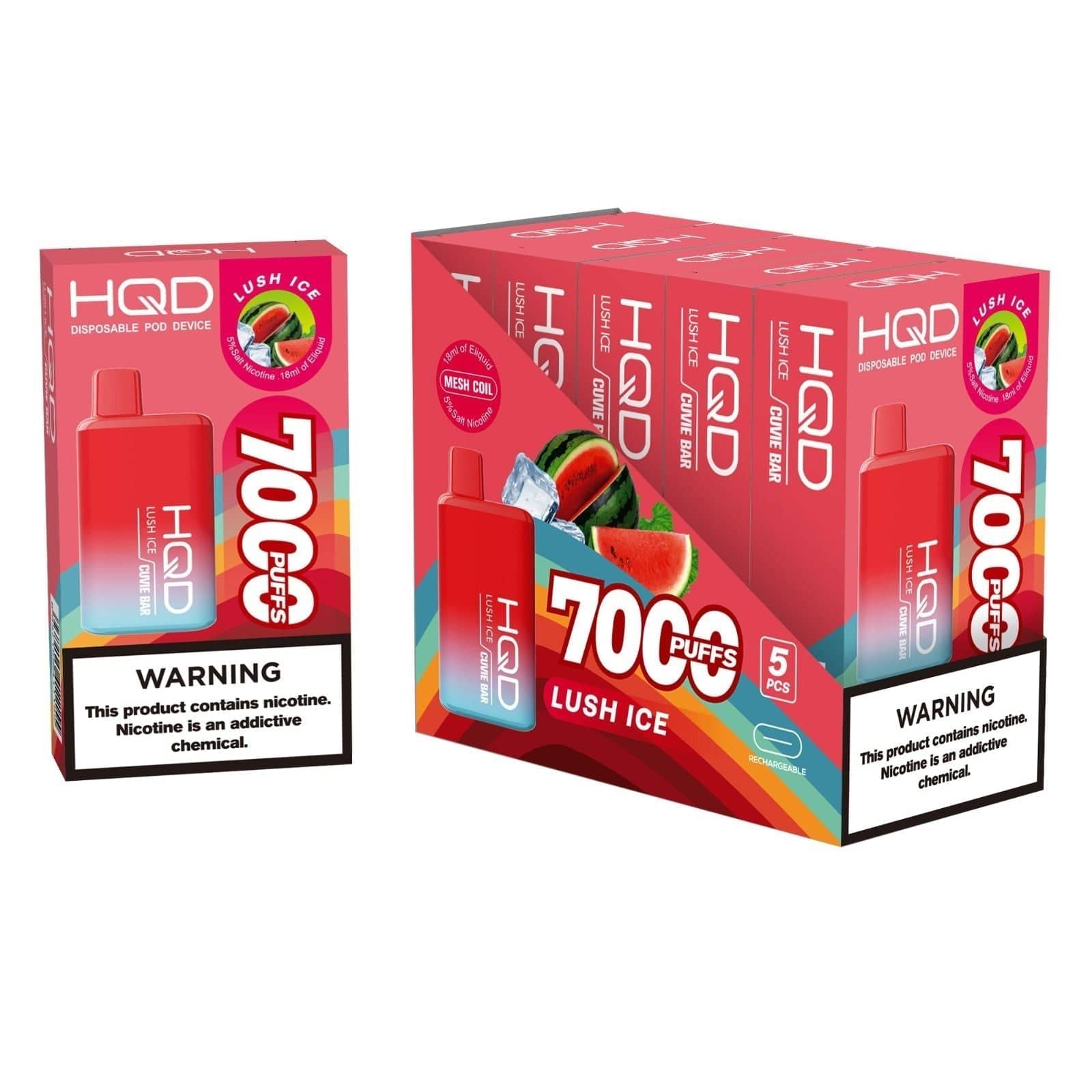 HQD Cuvie BAR Disposable Vape Device - 10PK HQD Cuvie BAR Disposable Vape Device - 10PK