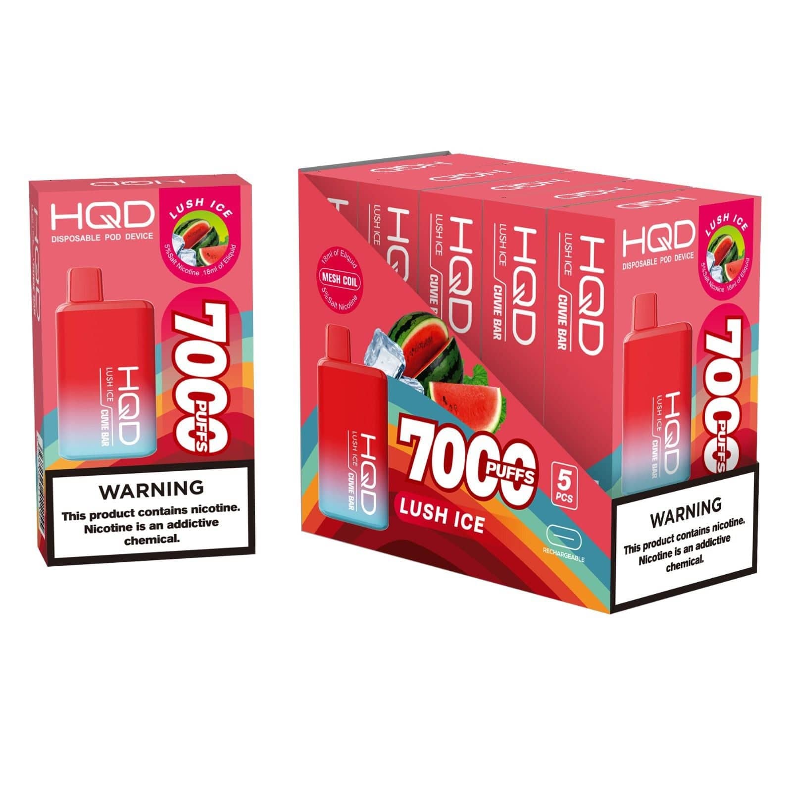 HQD Cuvie BAR Disposable Vape Device