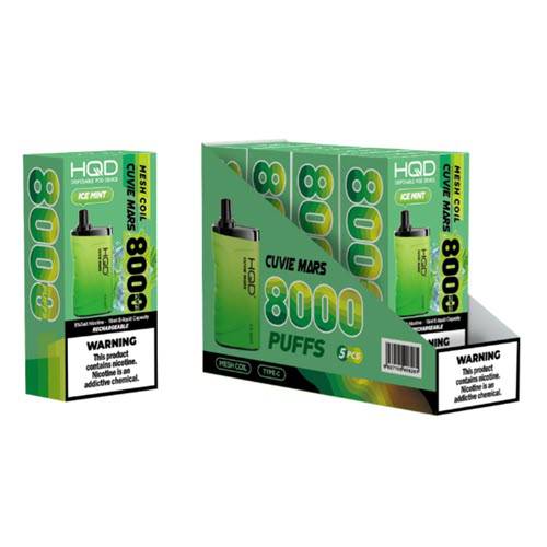 HQD Cuvie MARS Disposable Vape Device - 6PK HQD Cuvie MARS Disposable Vape Device - 6PK