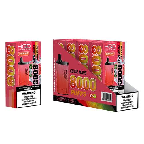 HQD Cuvie MARS Disposable Vape Device - 3PK HQD Cuvie MARS Disposable Vape Device - 3PK
