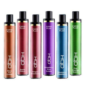 HQD Cuvie Plus Disposable Vape Device - 10PK HQD Cuvie Plus Disposable Vape Device - 10PK