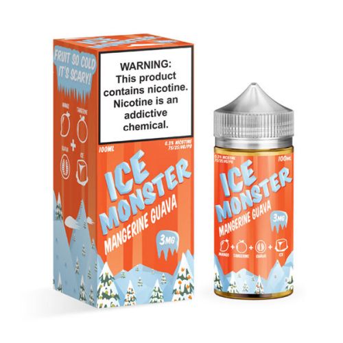 Jam Monster Ice Mangerine Guava 100mL - Ohm City Vapes