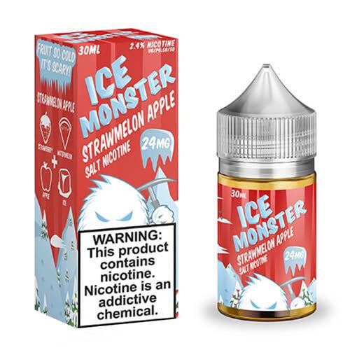 Jam Monster Ice Strawmelon Apple Salt 30mL - Ohm City Vapes
