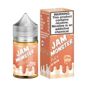 Jam Monster Peach Salt 30mL - Ohm City Vapes