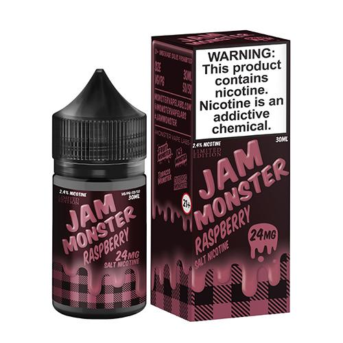 Jam Monster Raspberry Salt 30mL - Ohm City Vapes
