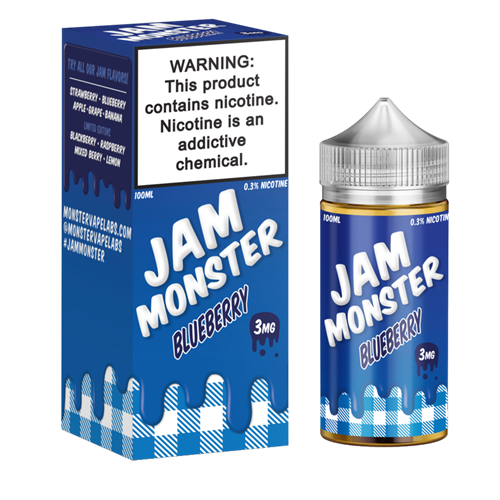 Jam Monster Blueberry 100mL - Ohm City Vapes