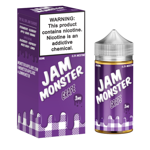 Jam Monster Grape 100mL - Ohm City Vapes