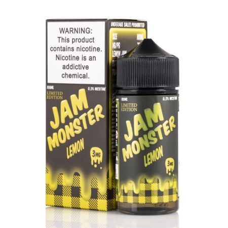 Jam Monster Lemon 100mL - Ohm City Vapes