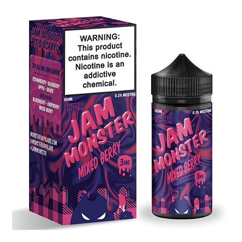 Jam Monster Mixed Berry 100mL - Ohm City Vapes