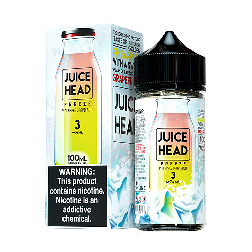 Juice Head Freeze Pineapple Grapefruit 100mL - Ohm City Vapes