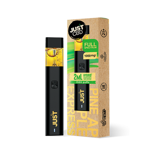 JustCBD 1000mg Pineapple Express Disposable Vape Device - 1PC