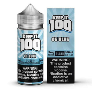 Keep it 100 OG Blue (Blue Slushie) 100mL - Ohm City Vapes