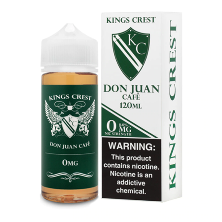 Kings Crest Don Juan Cafe 120mL - Ohm City Vapes