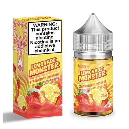 Lemonade Monster Strawberry Lemonade Salt 30mL - Ohm City Vapes