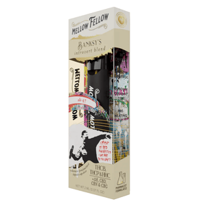 Mellow Fellow Banksy's Introvert Blend AK-47 THCb, THCp, HHC, D8, CBN, Mellow Fellow Banksy's Introvert Blend AK-47 THCb, THCp, HHC, D8, CBN,