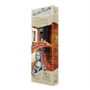 Mellow Fellow Da Vinci's Clarity Blend Forbidden Fruit HHC, D8, CBD, C Mellow Fellow Da Vinci's Clarity Blend Forbidden Fruit HHC, D8, CBD, C
