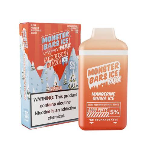 Monster Bars MAX Disposable Vape Device by Jam Monster - 1PC Monster Bars MAX Disposable Vape Device by Jam Monster - 1PC