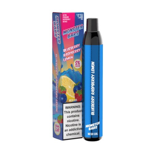Monster Bars Disposable Vape Device by Jam Monster - 1PC Monster Bars Disposable Vape Device by Jam Monster - 1PC