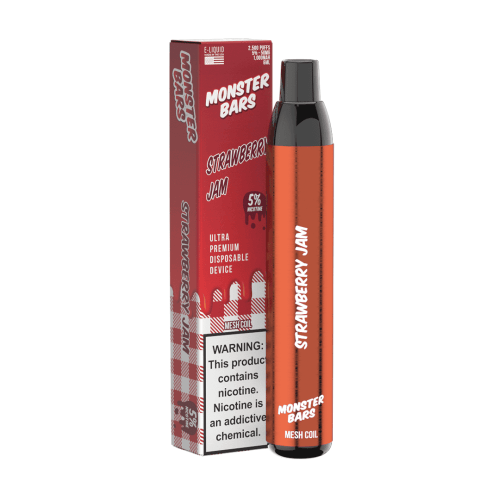 elf bar vape uk Monster Bars Disposable Vape Device by Jam Monster